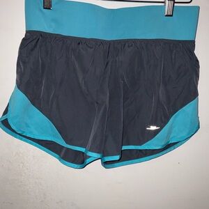Crane women's grey and Blue Athletic Shorts size S